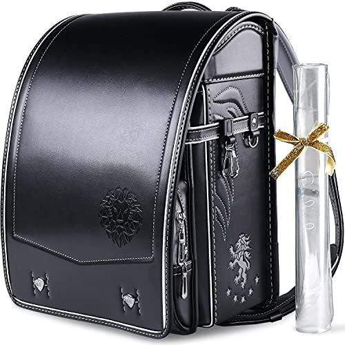 ランドセル 黒 男の子 小学生 通学カバン 迷彩柄 コントラスト配色 大容量A 4フラットファイル対応 撥水加工 自動ロック 6年保証 ブラック 1487 dfe 2