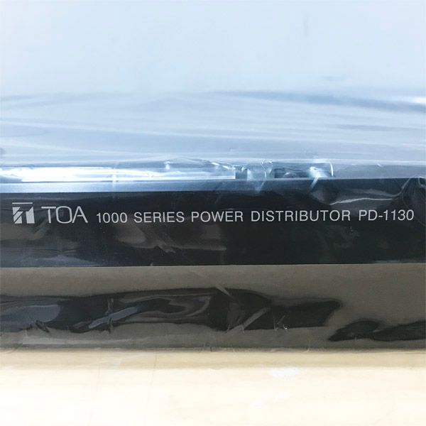 未開封】TOA/トーア 主電源パネル PD-1130 電源分配器 電源を同時にON