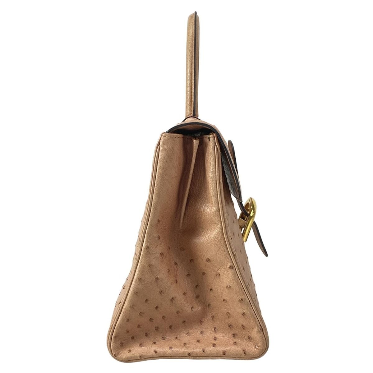 DELVAUX(デルボー) ハンドバッグ ブリヨンMM ピンクベージュ - メルカリ