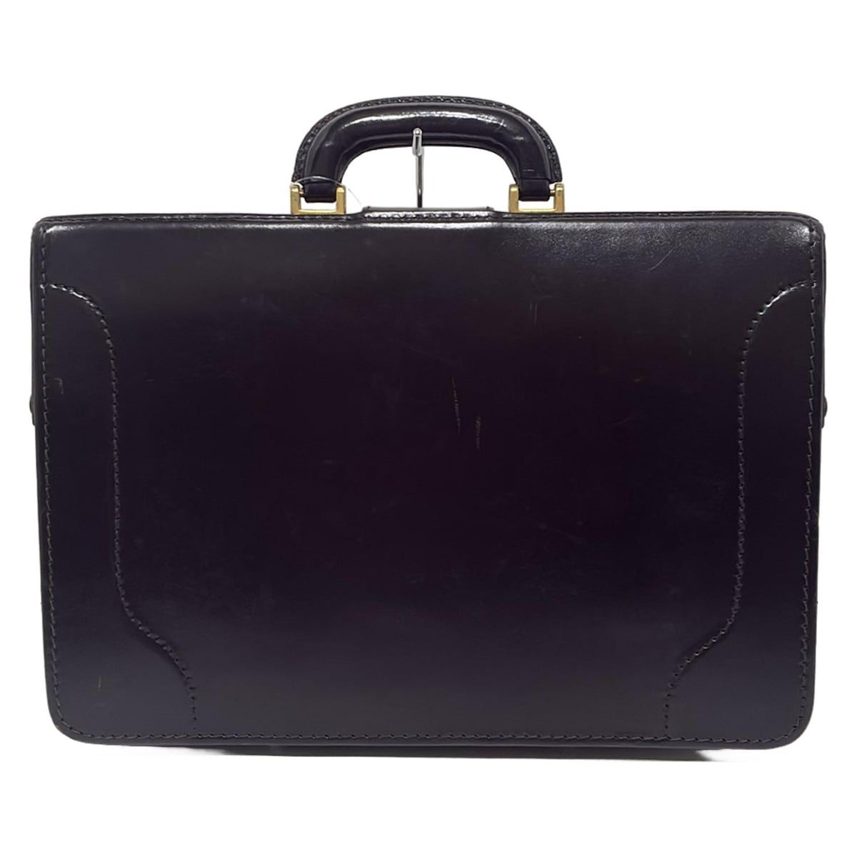PAPWORTH(パップワース) ビジネスバッグ - 黒 本体ロックあり レザー
