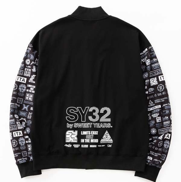 SY32 by SWEET YEARS MA-1ジャケット ロング 長袖 メンズ ゴルフ