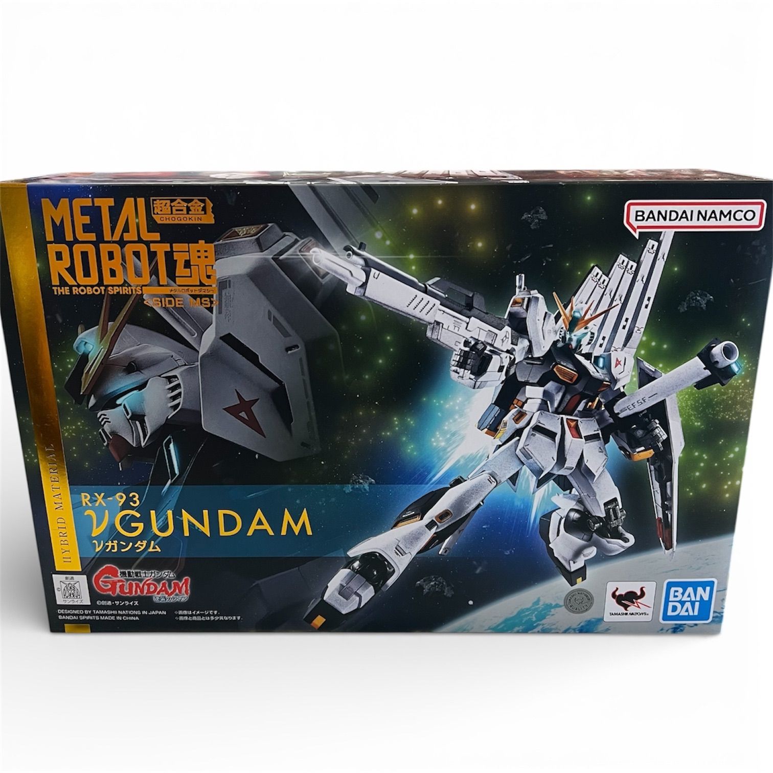 送料込み！】METAL ROBOT魂 〈SIDE MS〉 νガンダム 機動戦士ガンダム