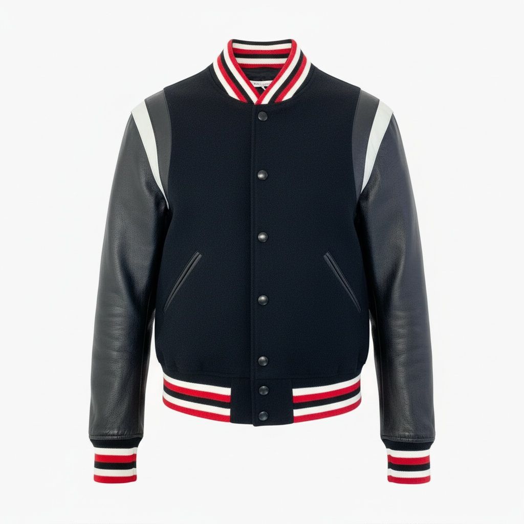 67a24 《美品》 GIVENCHY ジバンシー レザー切替 スタジャン サイズ50