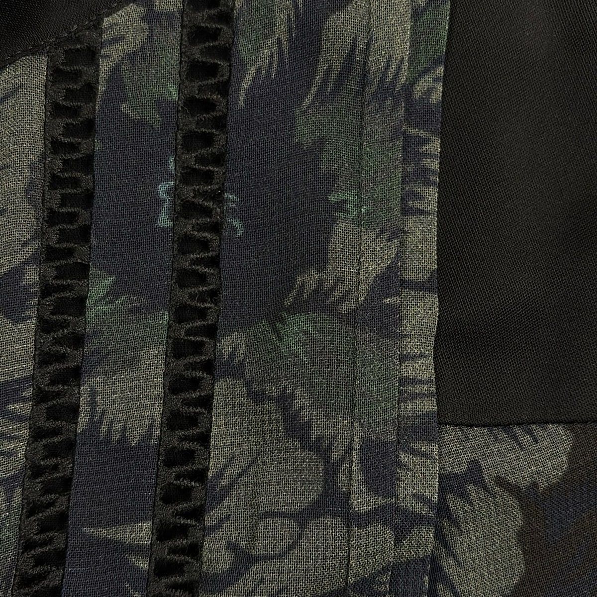 COACH(コーチ) ワンピース サイズ0 XS レディース美品 - 黒×カーキ  