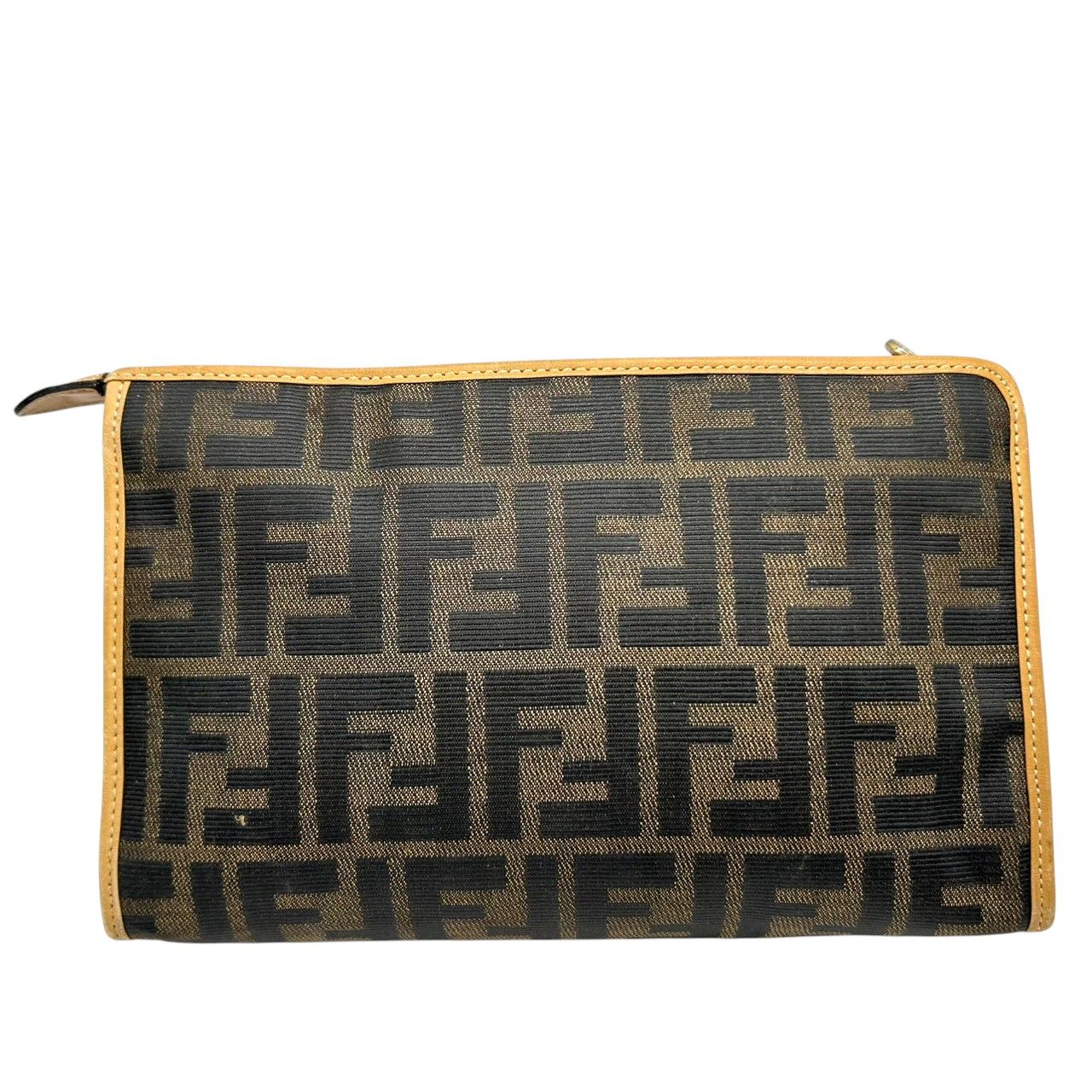 美品】フェンディ FENDI ズッカ柄 セカンドバッグ クラッチバッグ