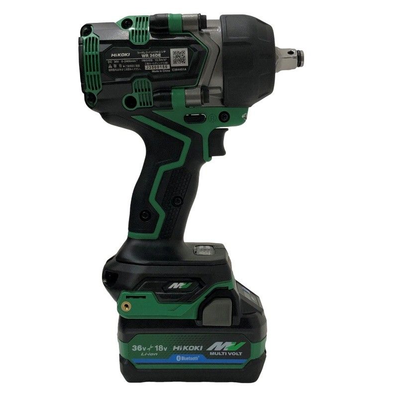  HiKOKI ハイコーキ 36 V コードレスインパクトレンチ WR DE 2 XPSZ グリーン バッテリ ×2 充電器 電動インパクトレンチ ドリル ドライバー レンチ