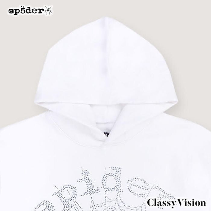 SP5DER スパイダー 【ラインストーンパーカー】【入手困難】【XS