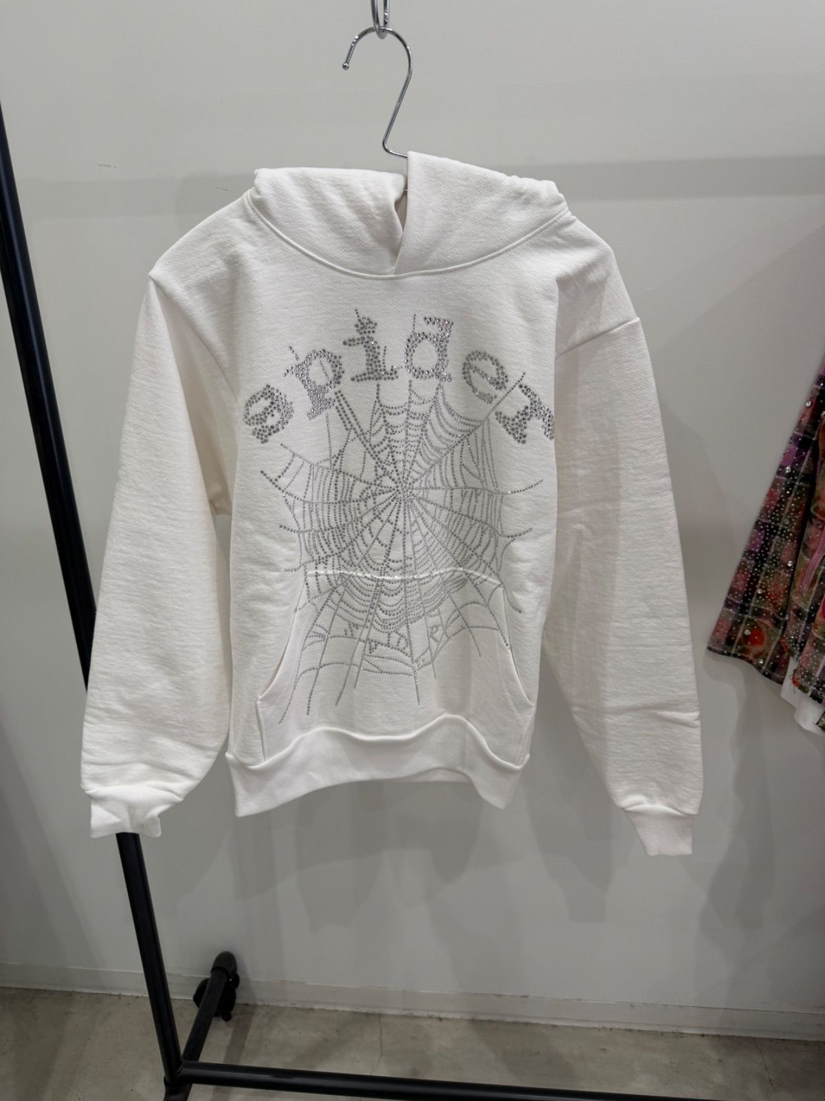 SP5DER スパイダー 【ラインストーンパーカー】【入手困難】【XS