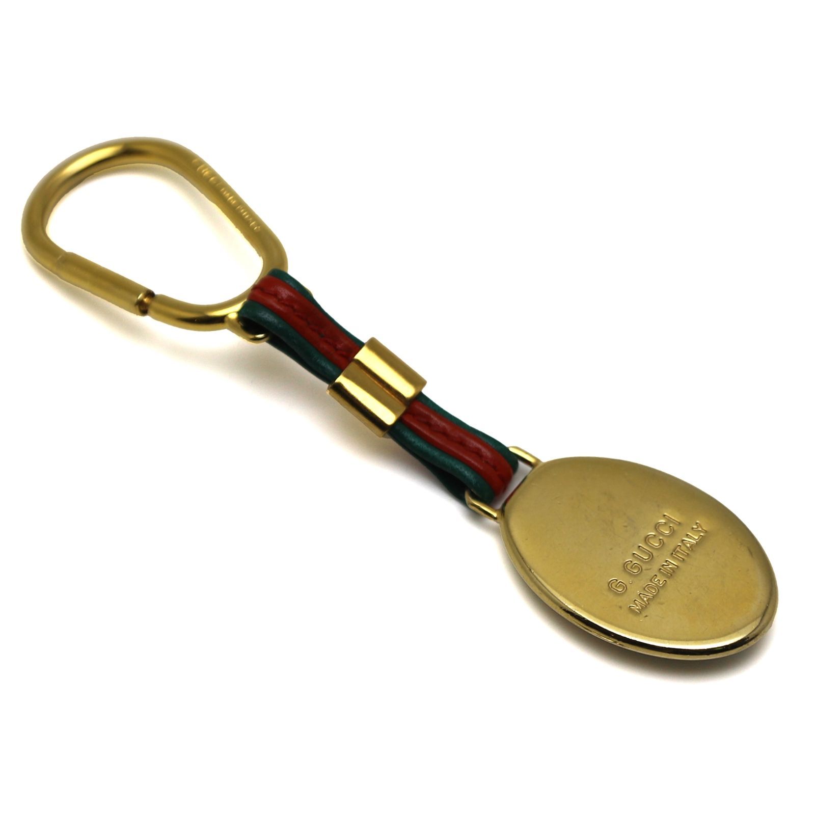 グッチ キーホルダー シェリーライン GGロゴ GP レザー チャーム