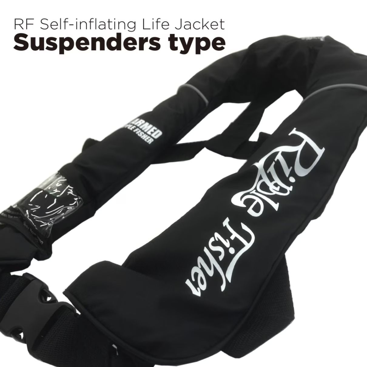 リップルフィッシャー YMG-2520RS 自動膨張式ライフジャケット