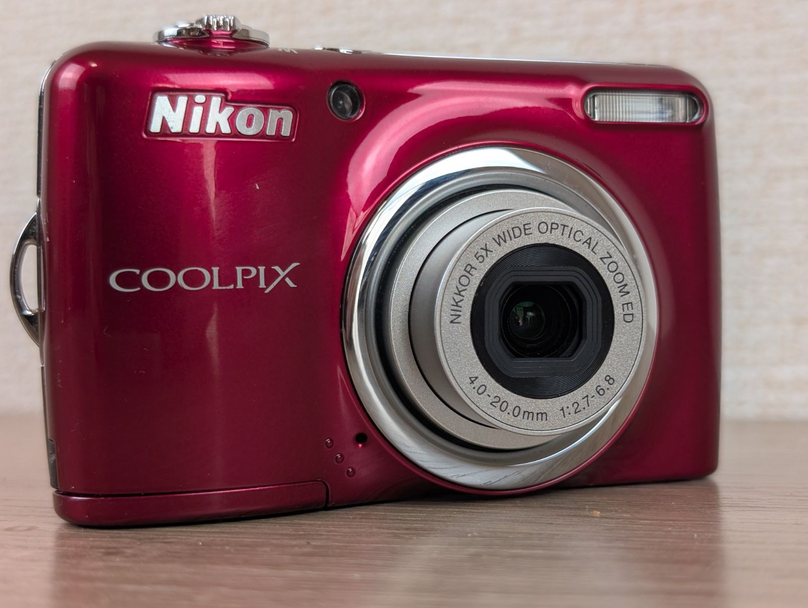 美品・完動品】Nikon COOLPIX L23 レッド 動作確認済 ニコン