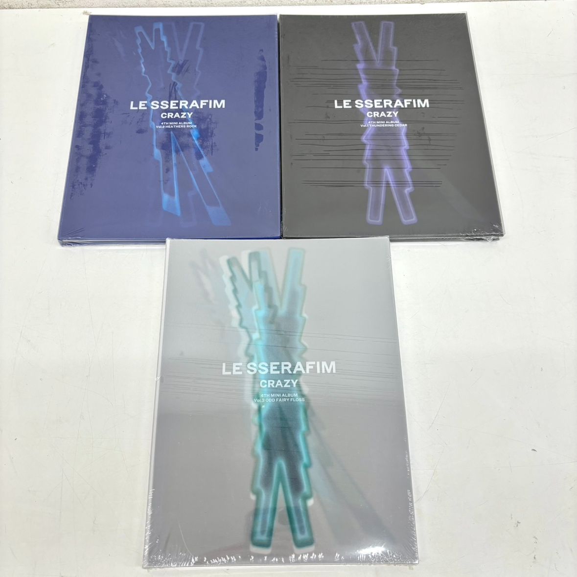 未使用品】LE SSERAFIM アルバムまとめ SPAGHETTI HOT CRAZY ル