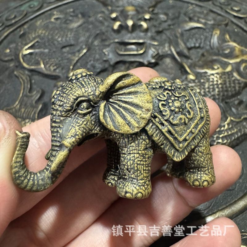 新品未使用 - 黄大象置物家居装飾立体手金属置物 - メルカリ