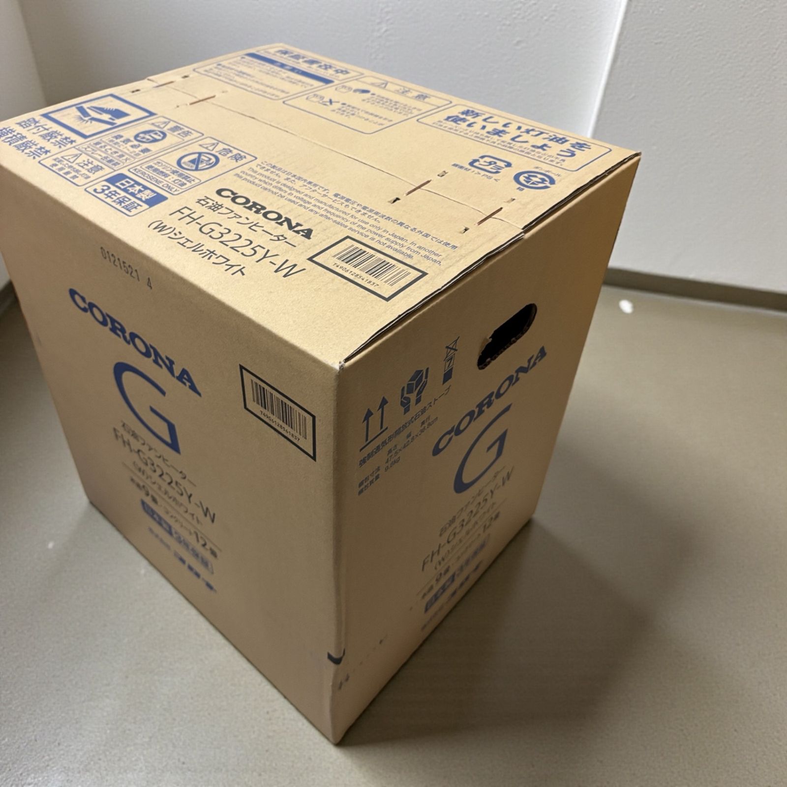 CORONA 石油ファンヒーター FH-G3225Y-W シェルホワイト 【公式通販】