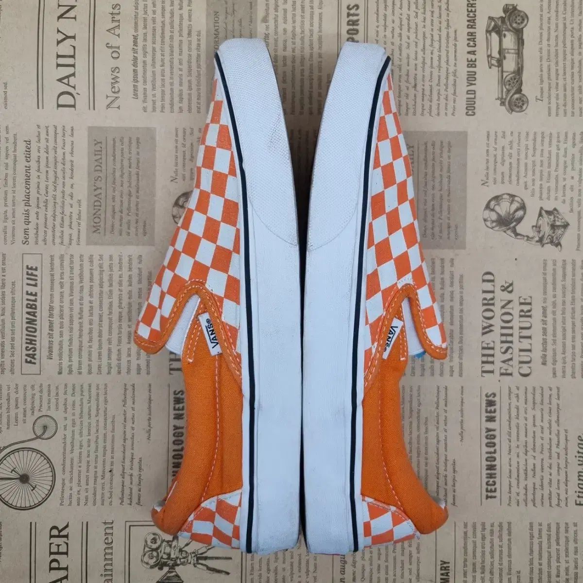 スリッポン VANS チェッカーボード バンズ | スニーカー メンズ