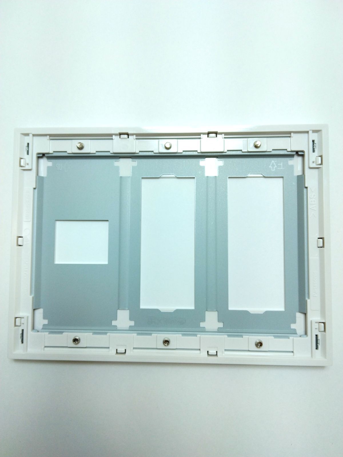 パナソニック コスモシリーズワイド21 簡易耐火コンセントプレート 3 1コ用 スクエア セット