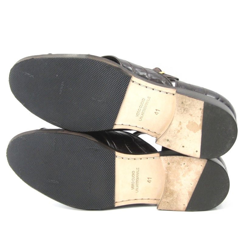 美品 POLPETTA ポルペッタ 41 グルカサンダル ELBA 菅原靴店別注