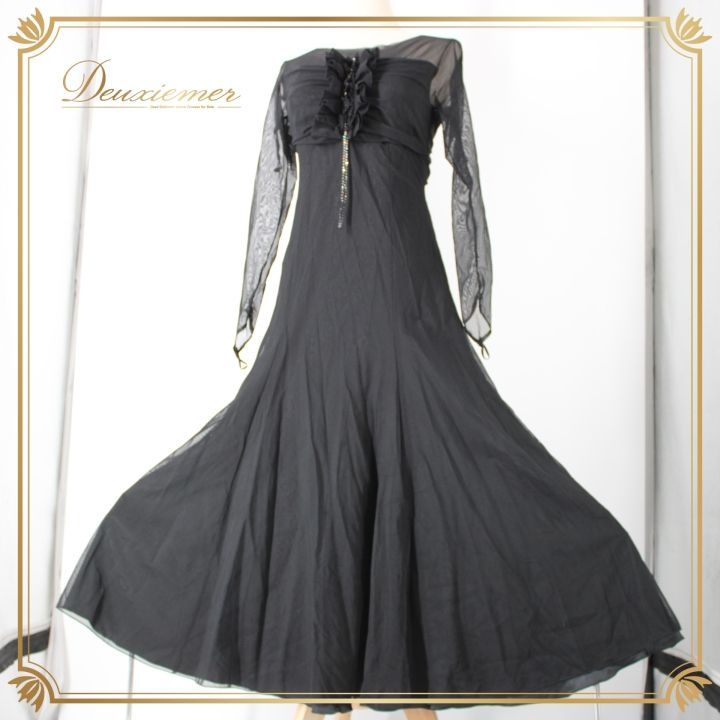 社交ダンス 衣装 スタンダード ドレス ワンピース レッスンウェア