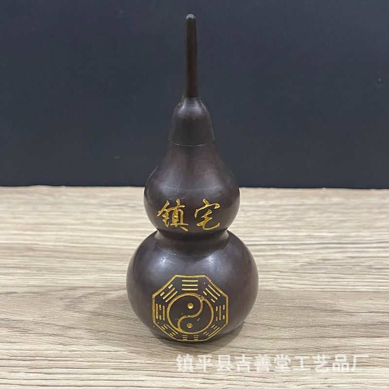 新品未使用 - 古玩 八卦ひょうたん口ひょうたん 置物 家居ひょうたん