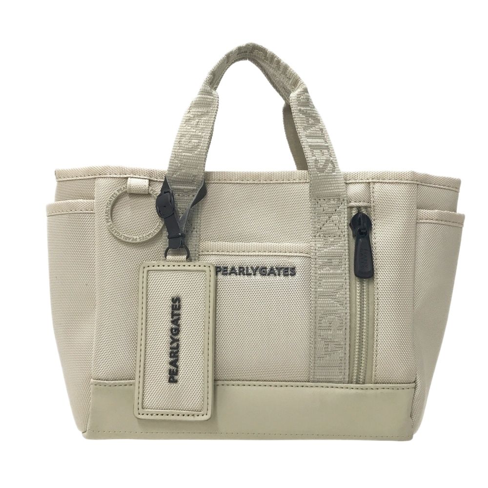 PEARLY GATES パーリーゲイツ ESSENTIAL カートバッグ ベージュ系