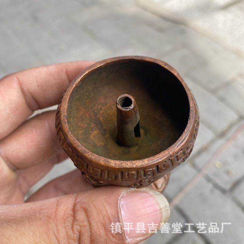 新品未使用 骨董品 八寶 油 灯 供 仏 灯 古式 家庭用 花 灯台 酥油 灯
