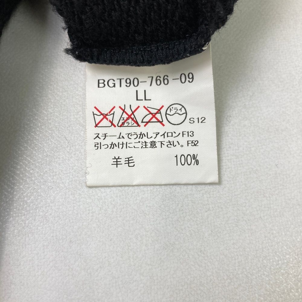サイズ：LL BURBERRY GOLF バーバリーゴルフ 長袖ニットセーター