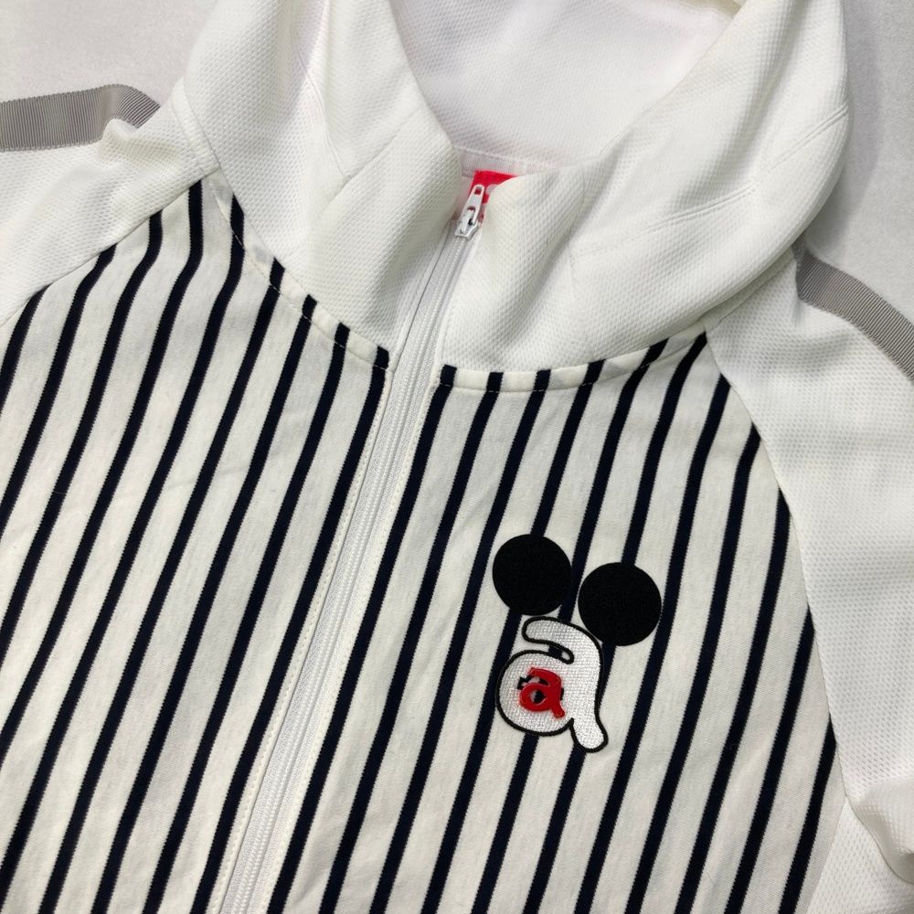 サイズ：36 ARCHIVIO アルチビオ ジップジャケット ストライプ柄