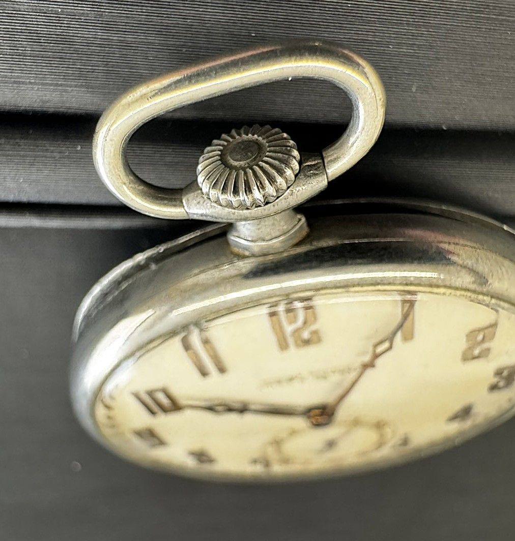 稼働品】ULYSSE NARDIN ユリスナルダン 懐中時計 スモセコ 手巻き