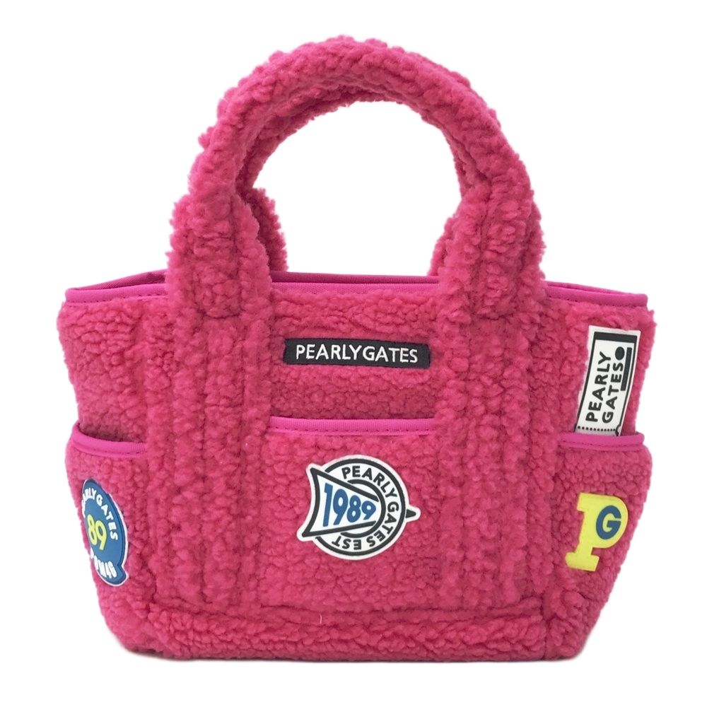 PEARLY GATES パーリーゲイツ ボアカートバッグ ピンク系 240101615258 ゴルフウェア ストスト