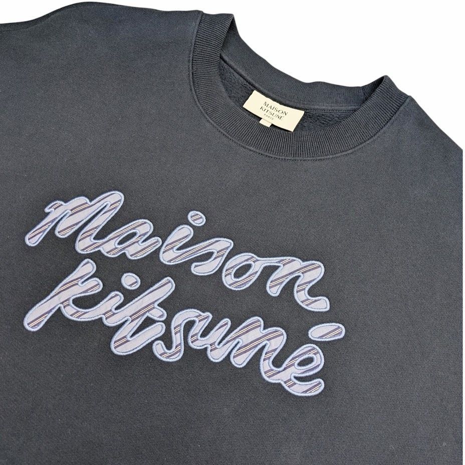 MAISON KITSUNE トレーナー スウェット ハンドライティング 楽天市場】MAISON KITSUNE トレーナー メゾン キツネ ハンド