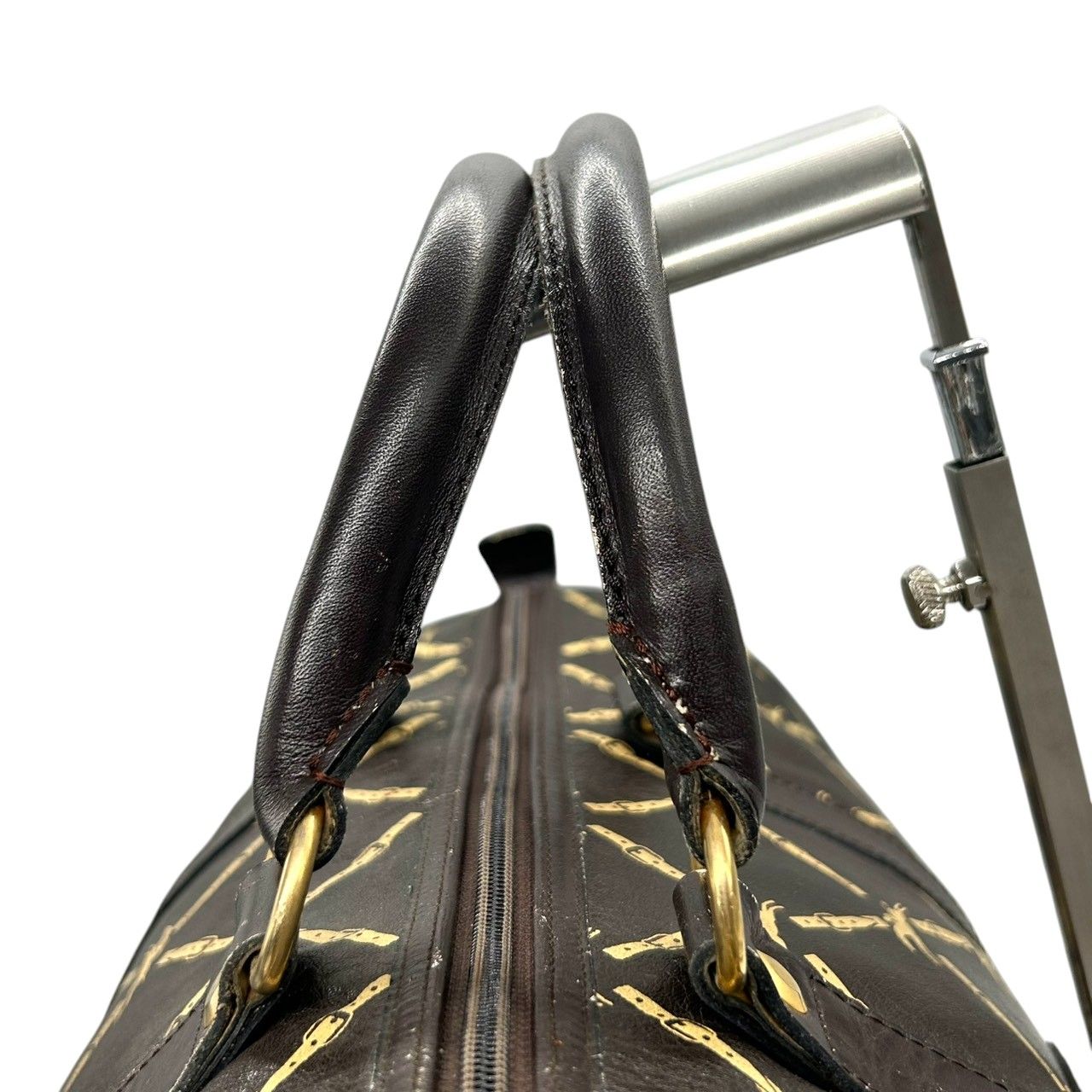 希少 美品 ロンシャン ボストンバッグ オールレザー 大容量 旅行 ゴールド 希少 良品 ロンシャン ボストンバッグ オールレザー 大容量 旅行 ゴールド