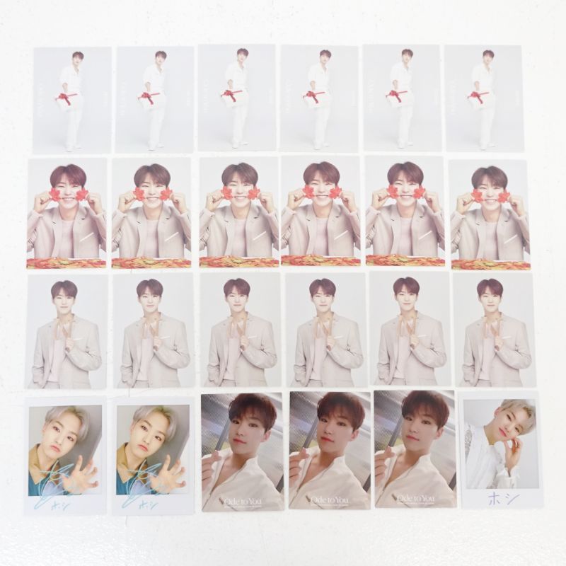 SEVENTEEN セブチ ホシ トレカ 三重店】SEVENTEEN ホシ トレカ まとめ売り 計119枚セット（K-POP