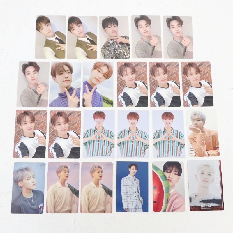 三重店】SEVENTEEN ホシ トレカ まとめ売り 計119枚セット（K-POP