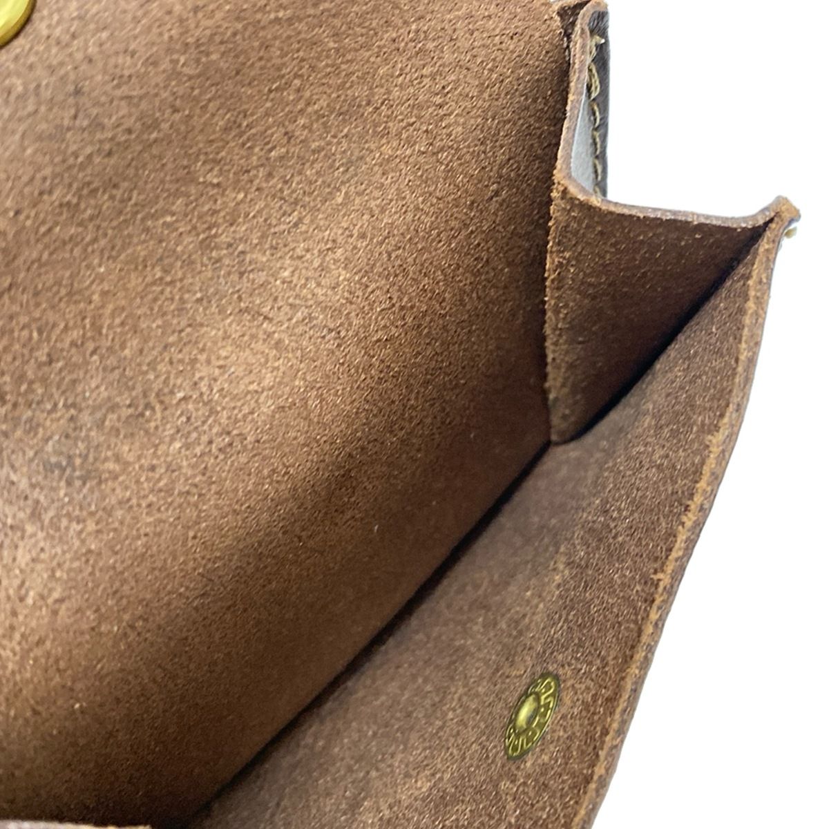 organ(オルガン) 3つ折り財布 - ダークブラウン レザー - メルカリ
