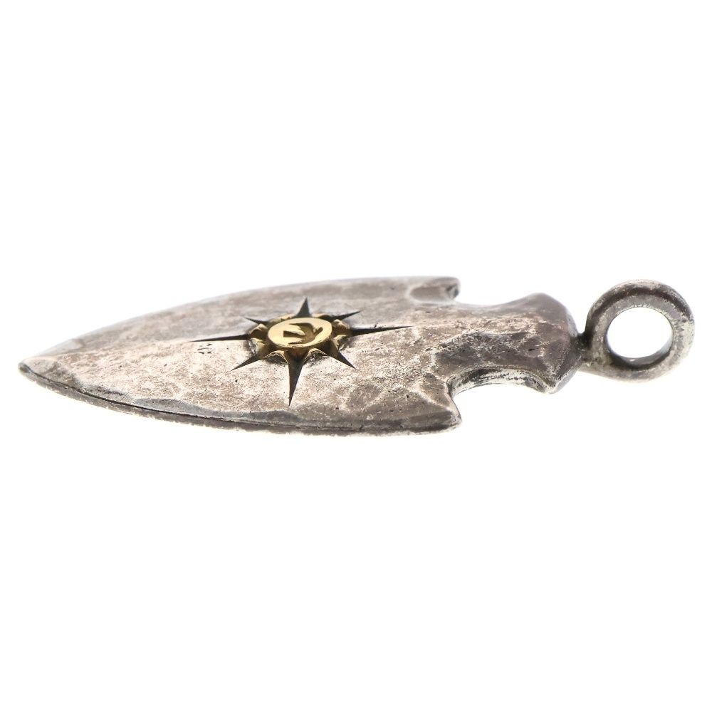 goro's (ゴローズ) メタル付き矢じり大 ペンダントトップ シルバー