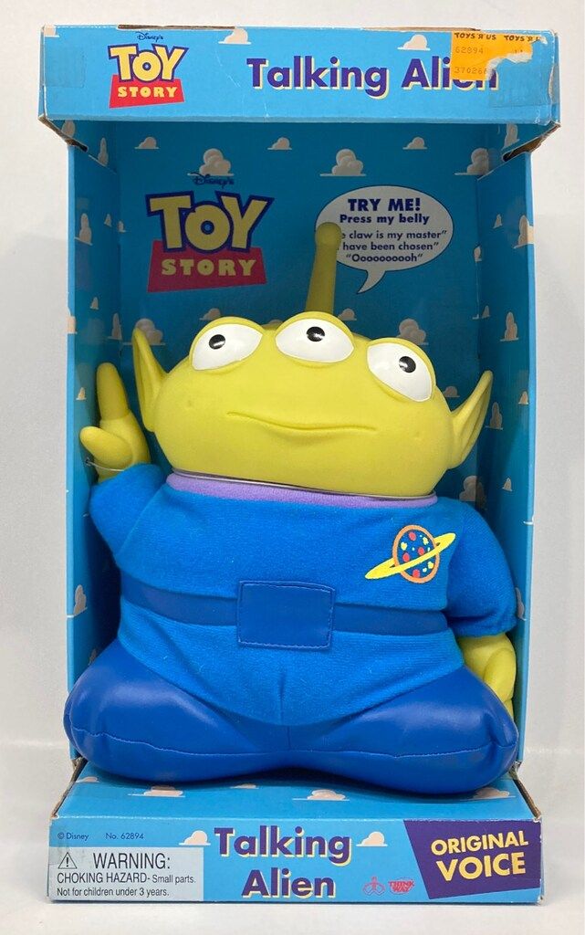 ありえる THINKWAY TOYS Talking Alien Toy Story Alien Martian Star Command