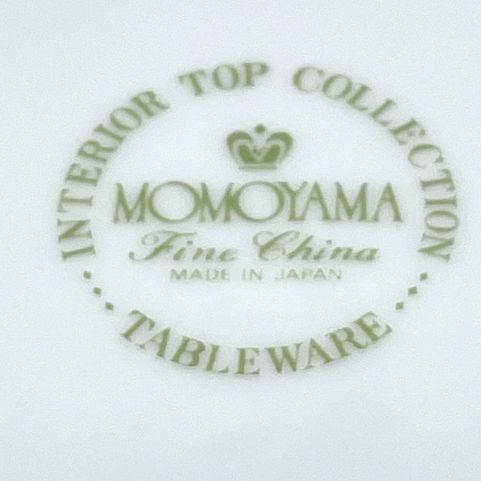 桃山陶器 MOMOYAMA プレート 5枚セット 花柄 金彩 エンボス加工 高級感