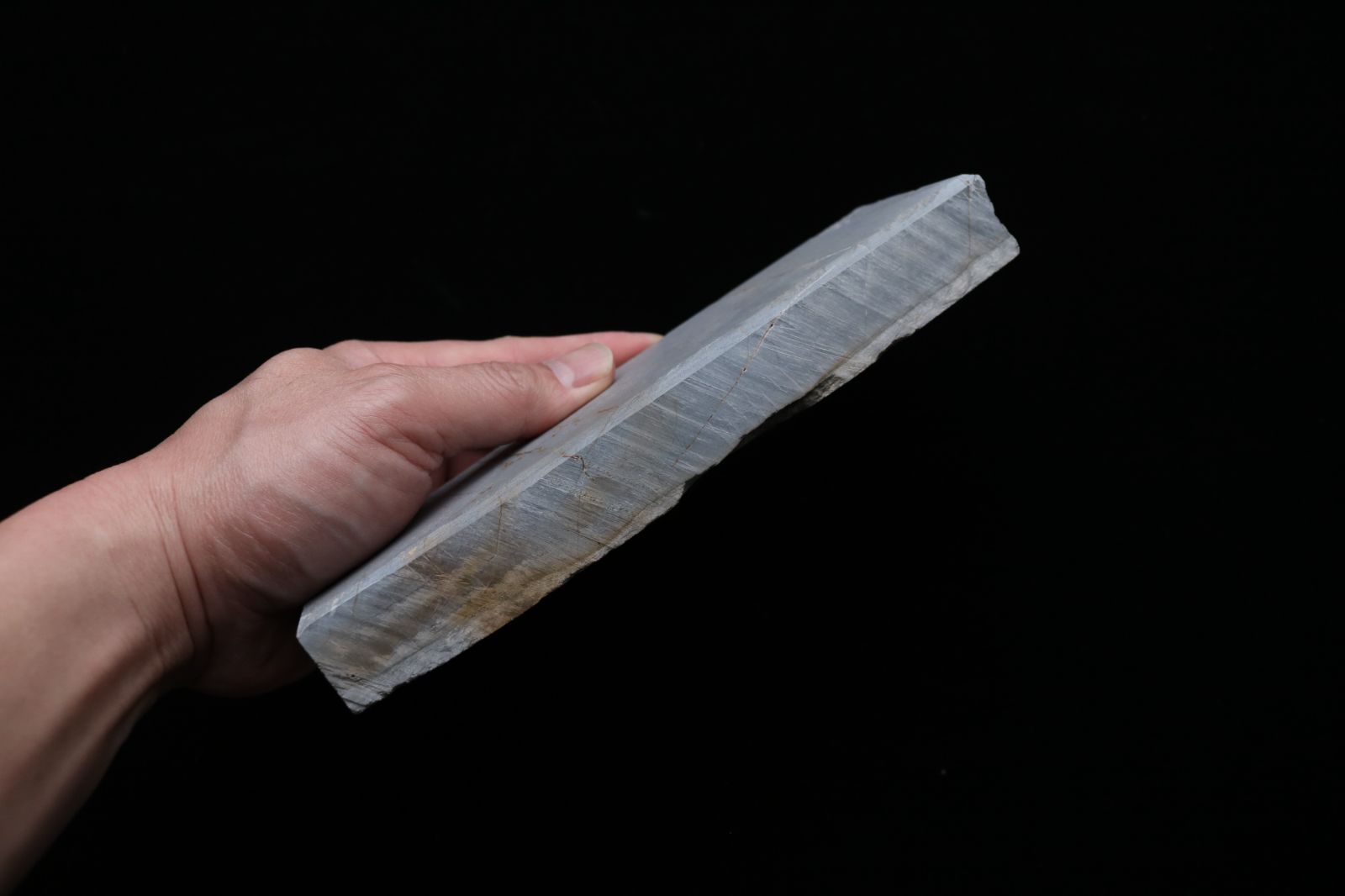  京都産 天然砥石 水木原 内曇 蓮華 仕上砥 研磨 914 g 砥石 シャープナー 包丁 ナイフ