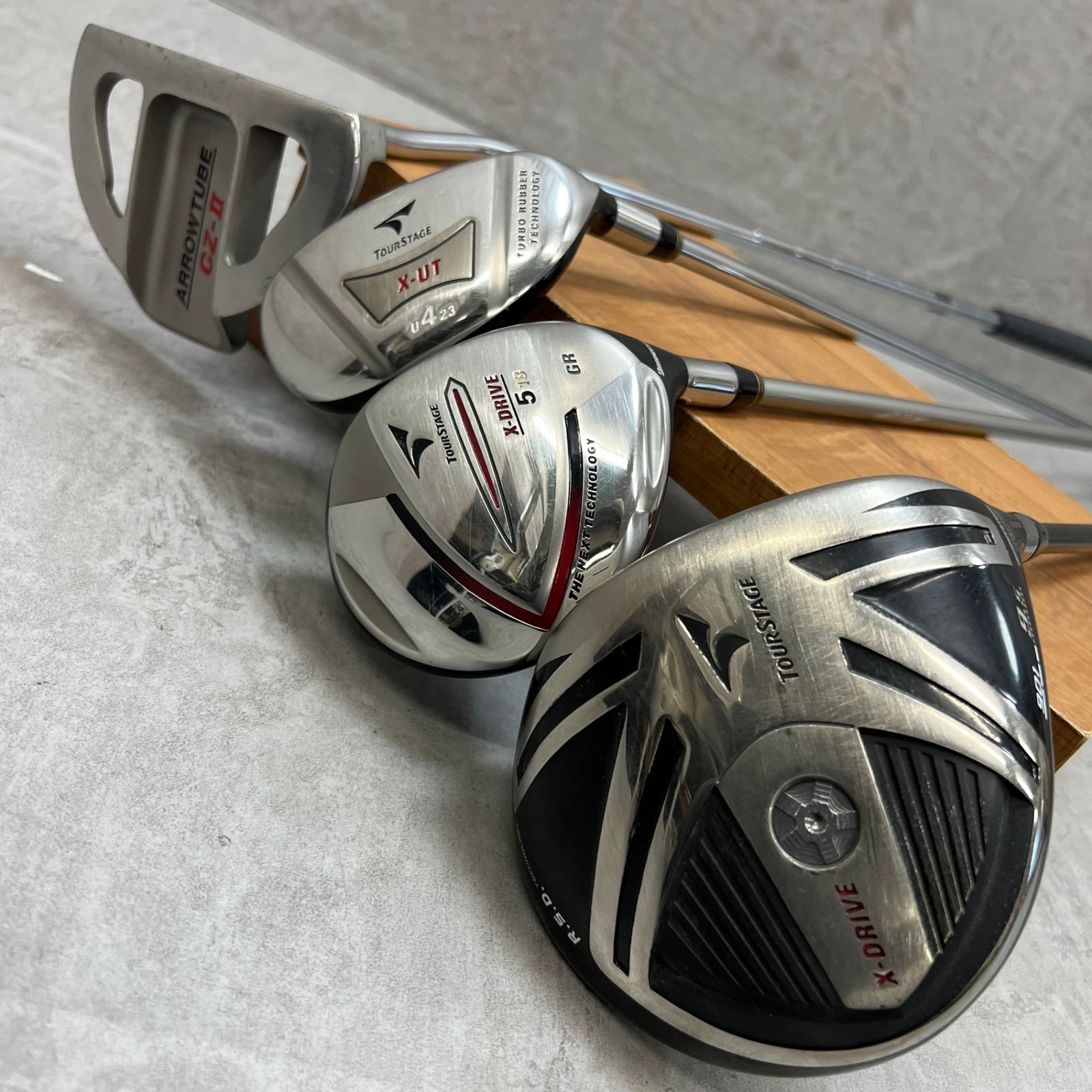ツアーステージ ミズノ メンズゴルフ クラブセット 14本 右利き用