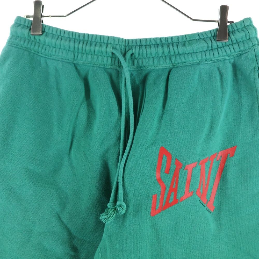 SAINT MICHAEL (セントマイケル) 22SS LOGO SWEATSHORTS ロゴ