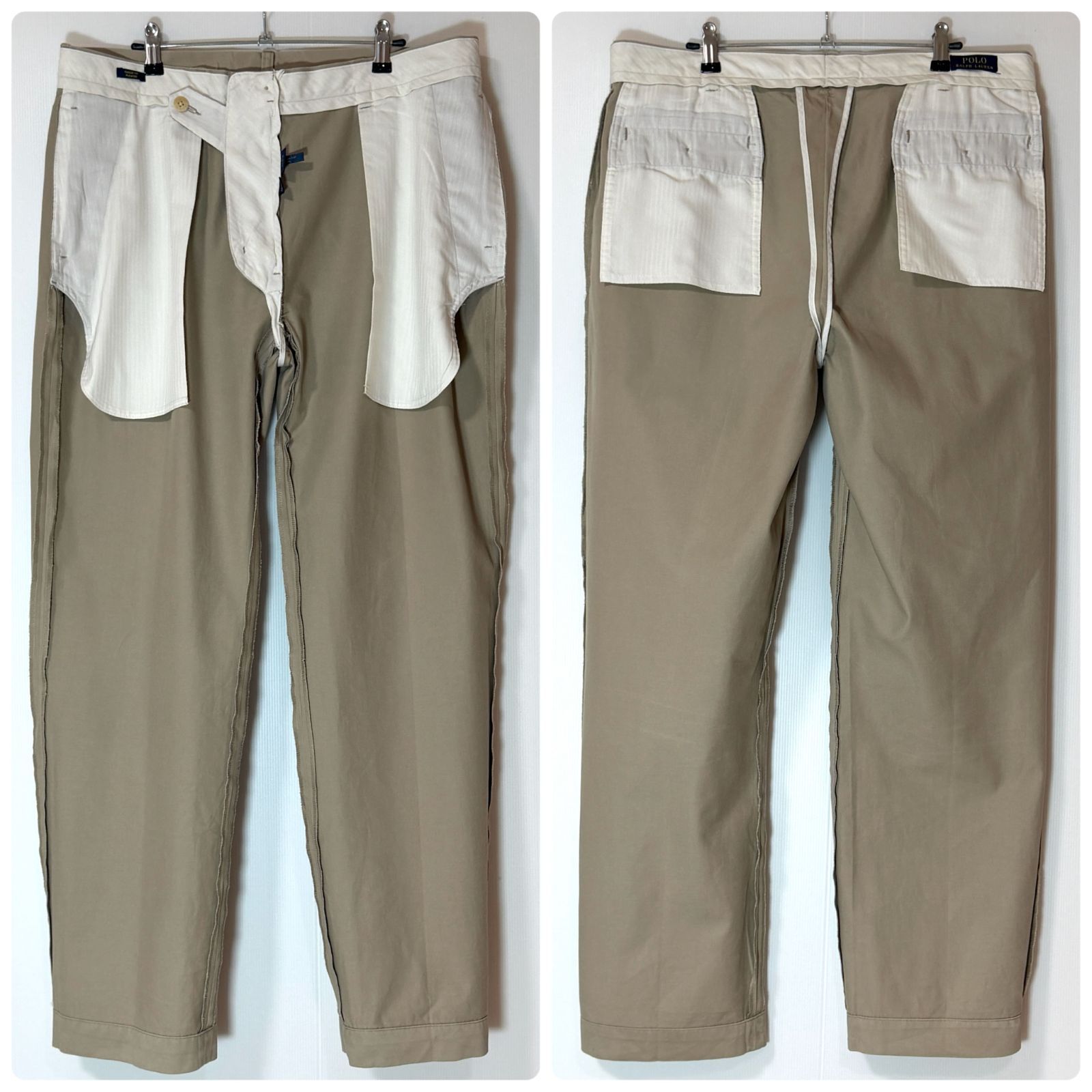美品 Polo Ralph Lauren ポロラルフローレン ツータック チノパン
