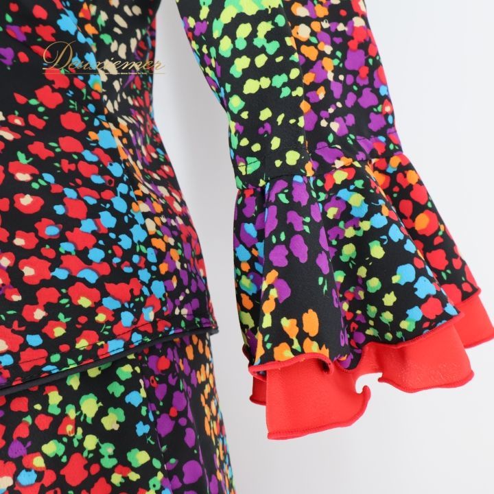 フラメンコ 衣装 エルモサイベリア HERMOSA IBERIA ツーピース