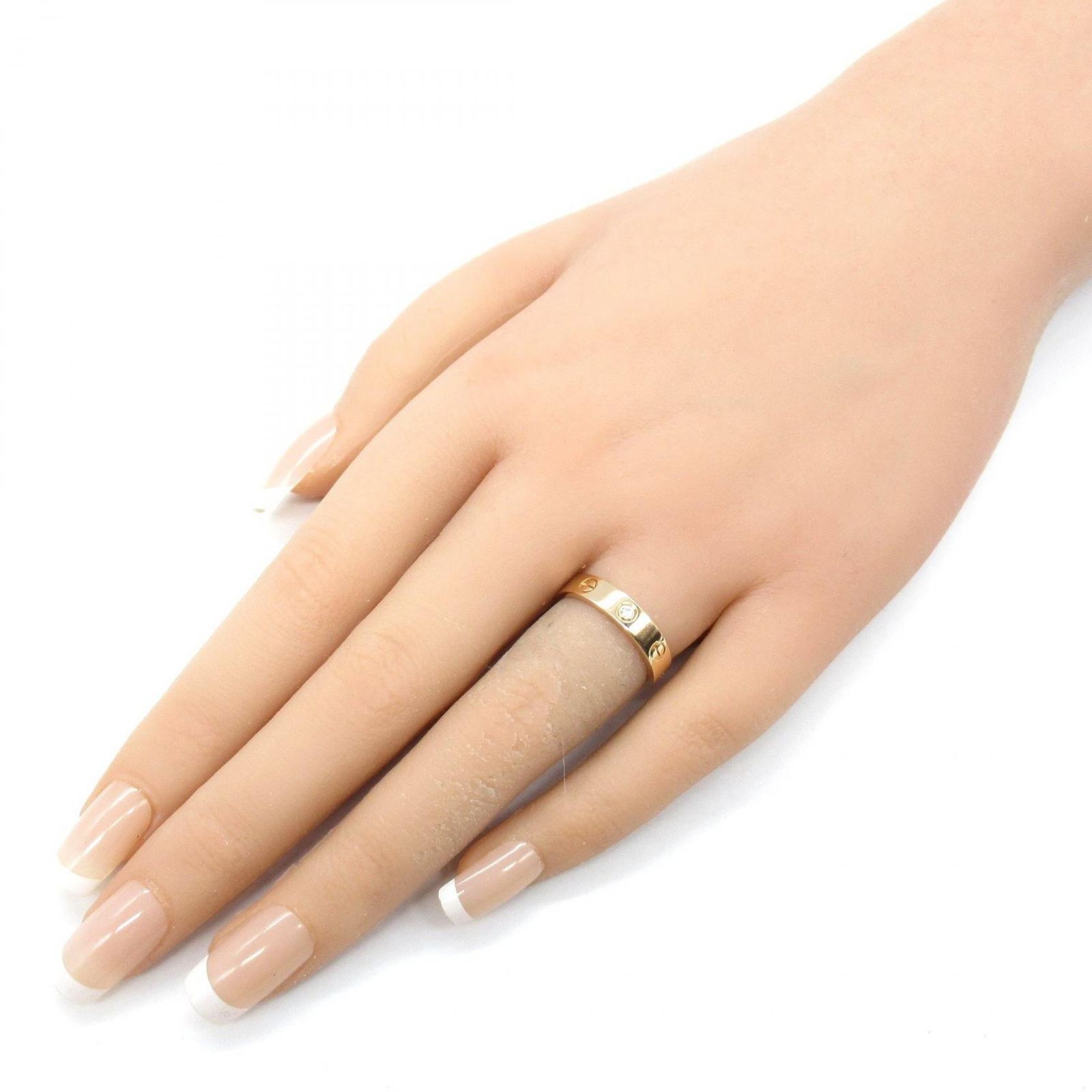 カルティエ CARTIER リング・指輪 ミニラブリング 1PD B4050700 K18PG