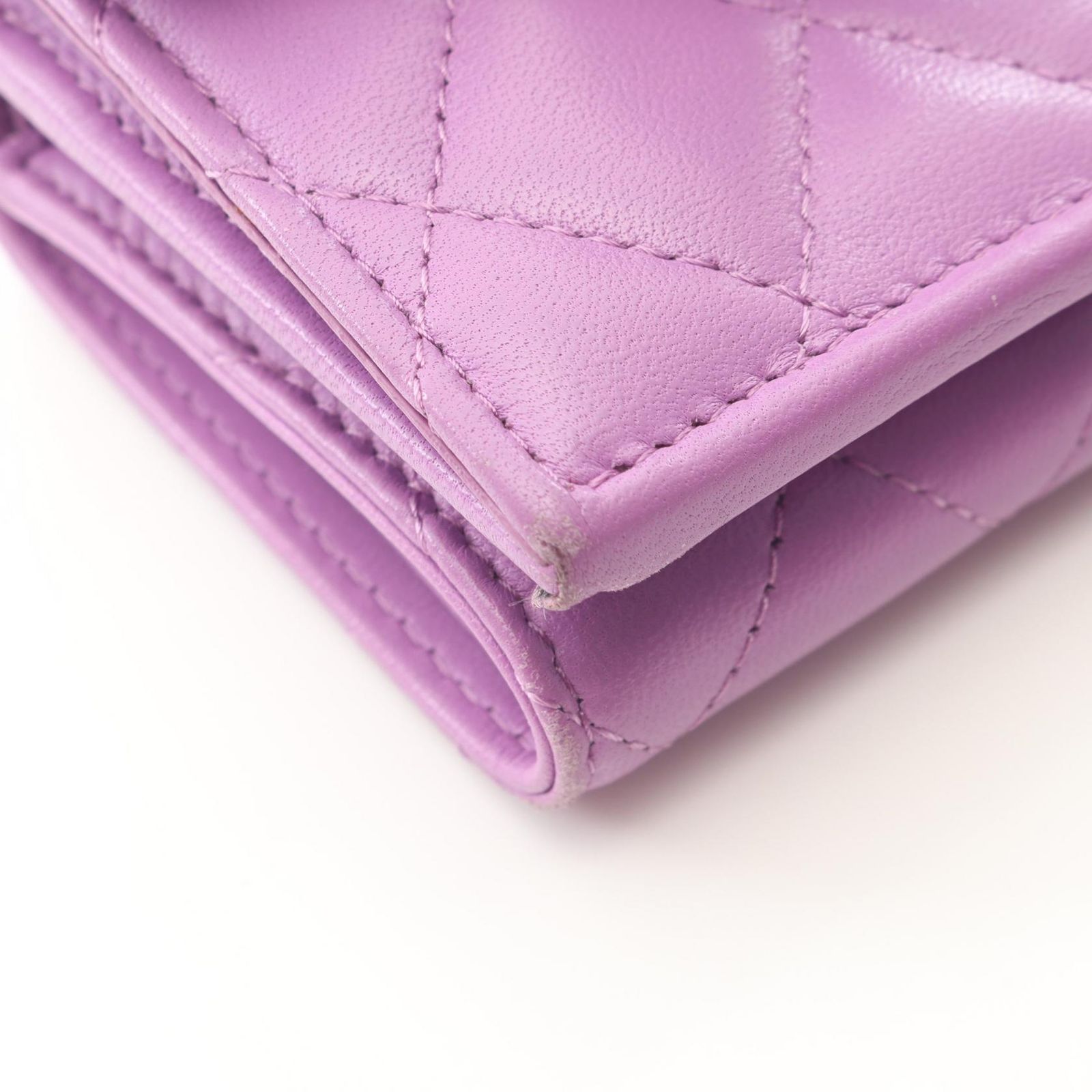 シャネル CHANEL 三つ折り財布 クラシック スモール フラップ