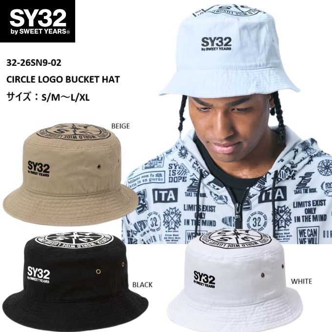 SY32 by SWEET YEARS バケットハット 帽子 メンズ ゴルフ おしゃれ
