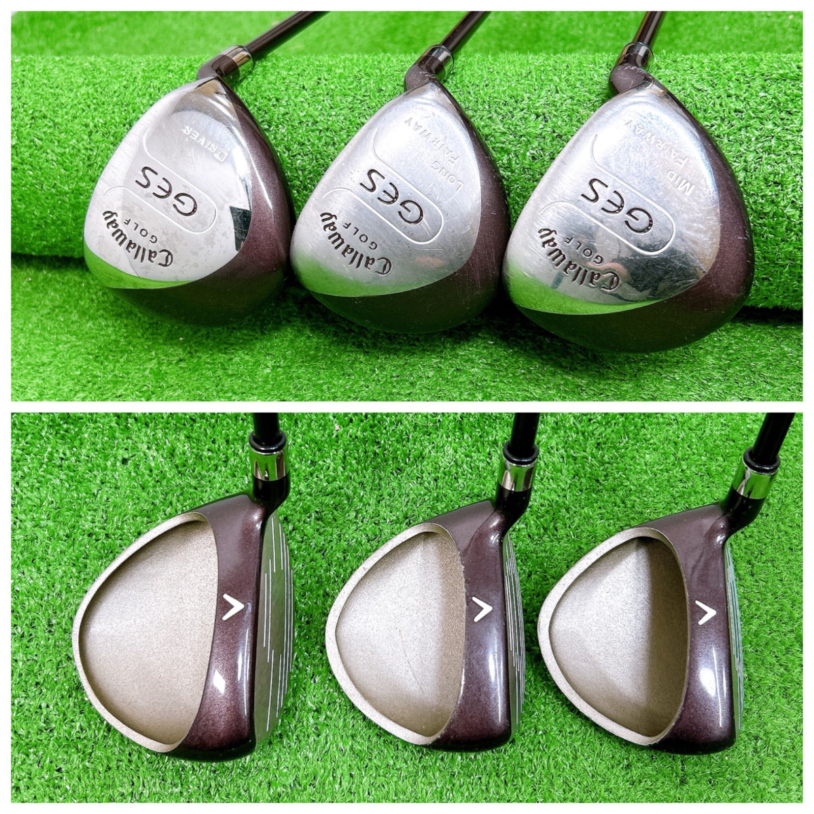キャロウェイ GES女性用ゴルフクラブ セット ベージュ おしゃれ 初心者 Callaway GES キャロウェイ ジェス レディースゴルフ
