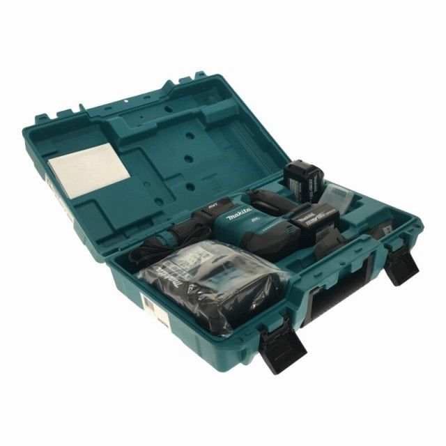 ♥品 makita マキタ 18 V 充電式ケレン バッテリー 6.0 Ah 充電器 ケース付 コードレス 剥離 剥がし122597
