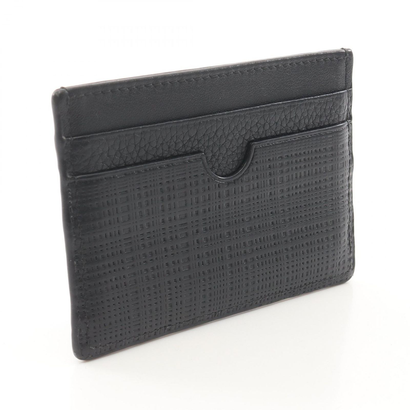 ロエベ LOEWE カードケース アナグラム ブラック レザー アナグラム