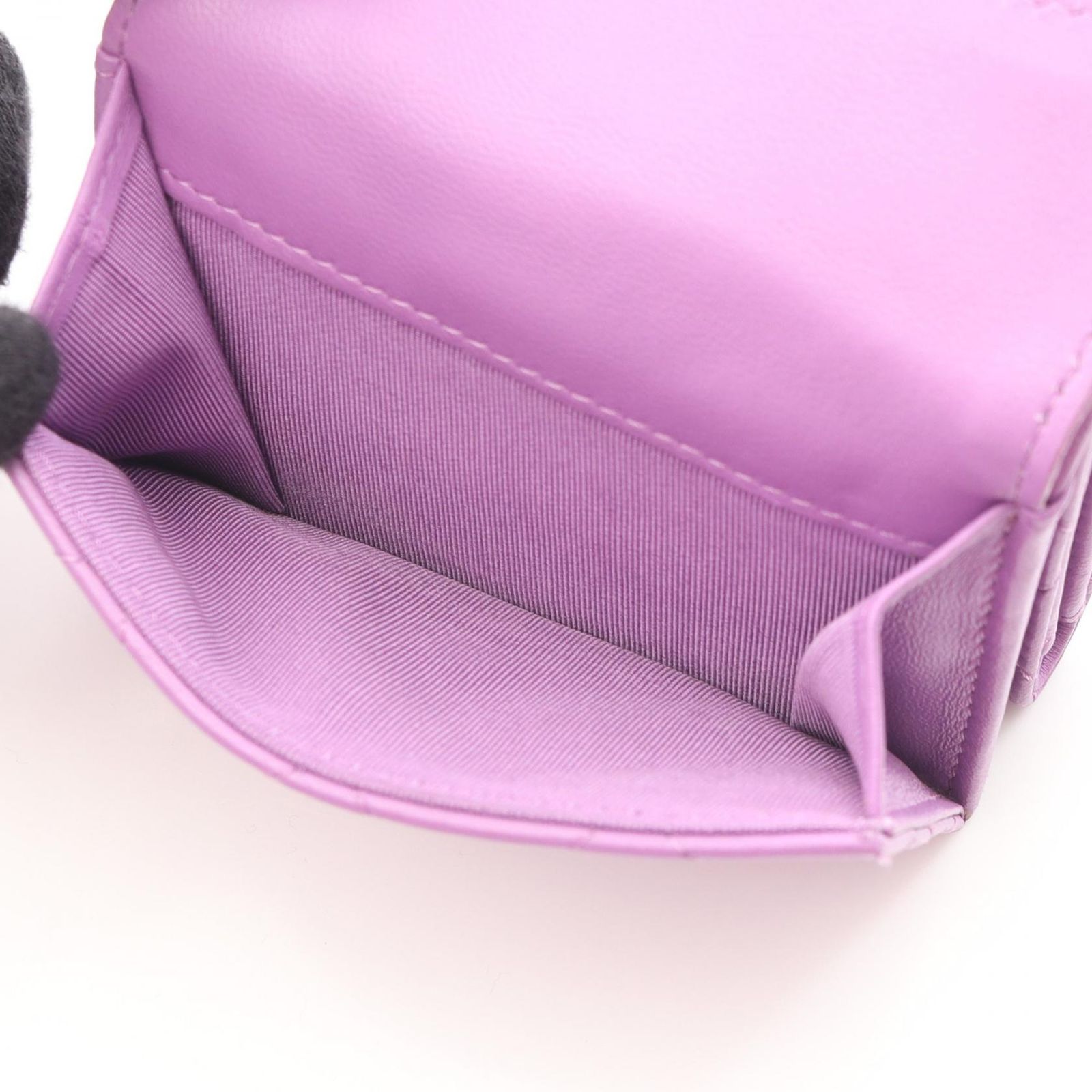 シャネル CHANEL 三つ折り財布 クラシック スモール フラップ