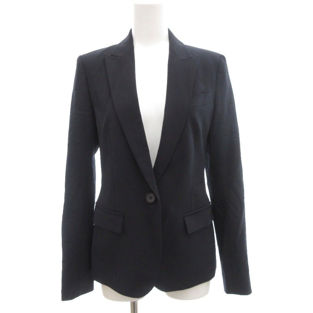 セオリー Theory テーラードジャケット 0 ブラック 長袖 テーラード
